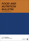 FOOD AND NUTRITION BULLETIN杂志封面